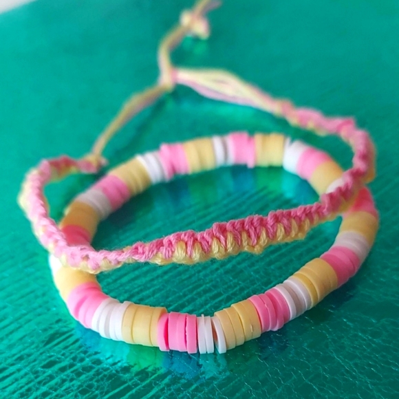 Jewelry - Handmade spring inspired bracelets